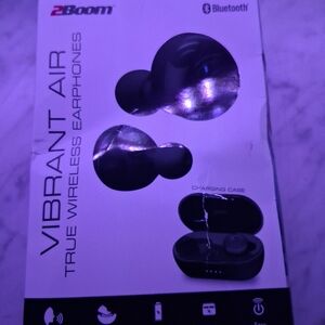 2boom Vibrant Air True Wireless Earphones - Black
